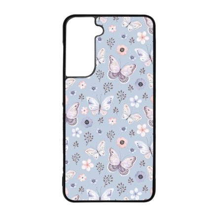 Aranyos kek pillangos Samsung Galaxy S21 FE tok