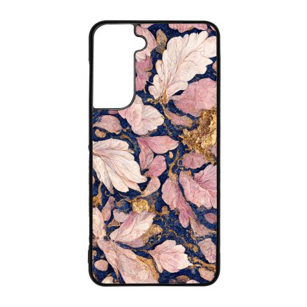 Gyönyörű rózsaszín aranyos virág Art Samsung Galaxy S21 FE tok