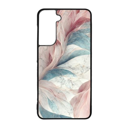 Lágy pasztel rózsaszín és zöld Art Samsung Galaxy S21 FE tok