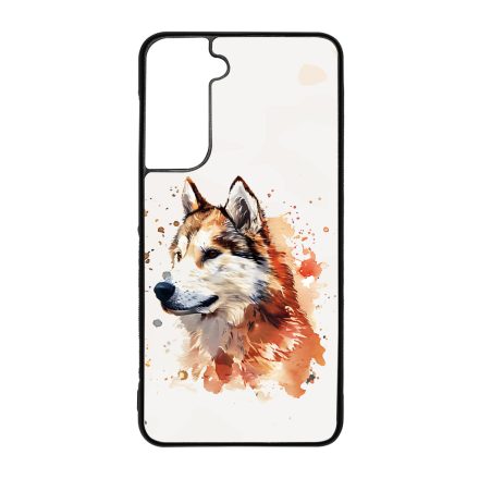 Barna Alaszkai Malamut Samsung Galaxy S21 FE tok