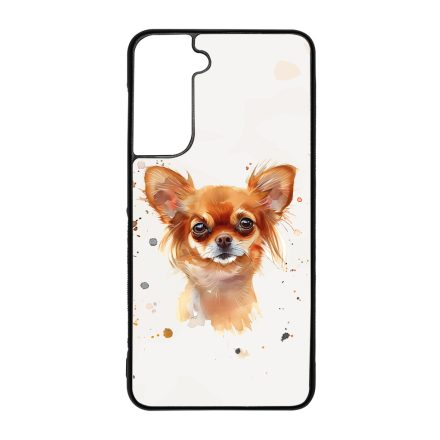 Hosszúszőrű csivava Samsung Galaxy S21 FE tok