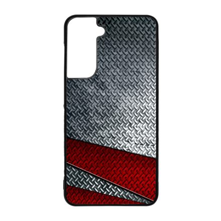 Acéllemez vörös sávval Samsung Galaxy S21 FE tok