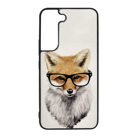 róka rókás őszi fehér Samsung Galaxy S22 tok