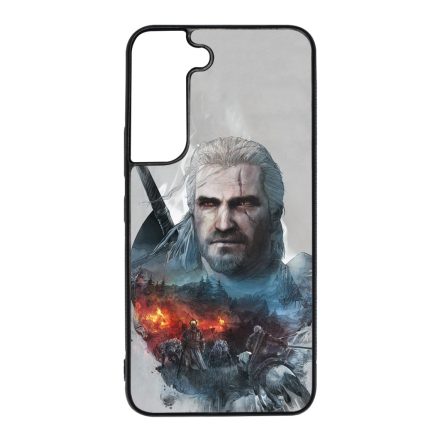 the Witcher Artwork Vaják Geralt of Rivia Samsung Galaxy S22 tok