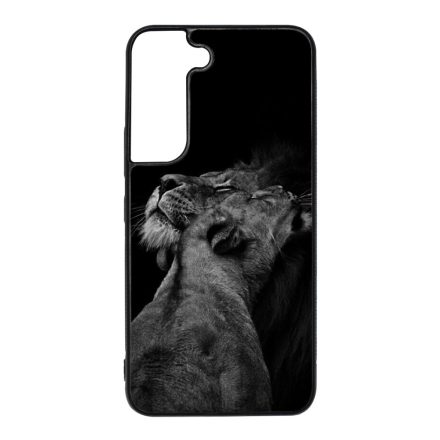 Lion Love Wild Beauty Csajos Allat mintas Samsung Galaxy S22 tok