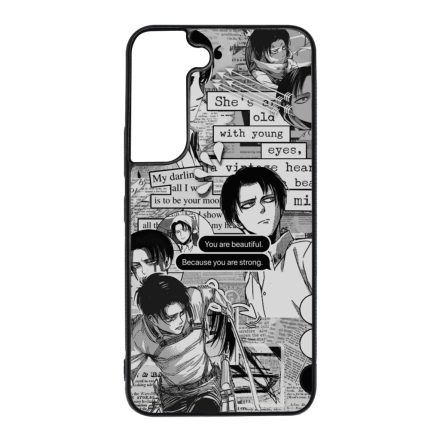 Levi Ackerman Graphic - Attack on Titan Samsung Galaxy S22 tok