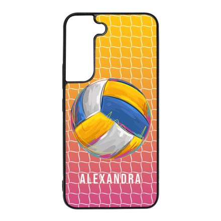 Kerd a neveddel Csajos Roplabda mintas Samsung Galaxy S22 tok