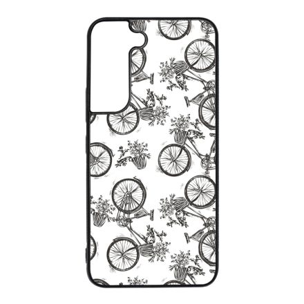 Gyonyorű viragos kerekpar Samsung Galaxy S22 tok