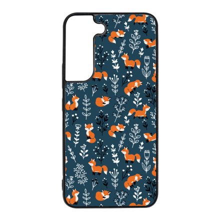 Cuki kis róka mintás Samsung Galaxy S22 tok