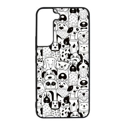Aranyos kutya mintás Samsung Galaxy S22 tok
