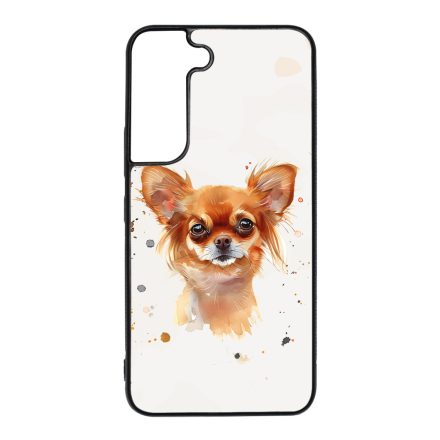 Hosszúszőrű csivava Samsung Galaxy S22 tok