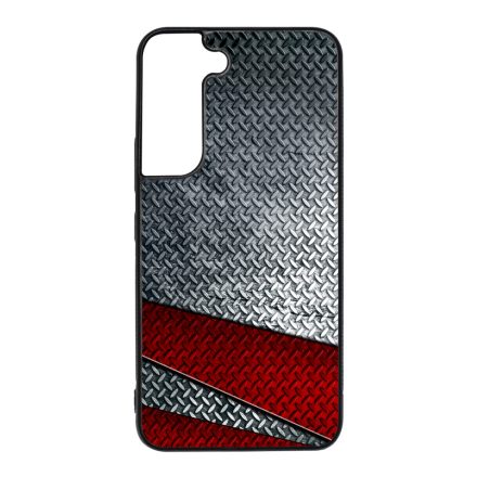 Acéllemez vörös sávval Samsung Galaxy S22 tok