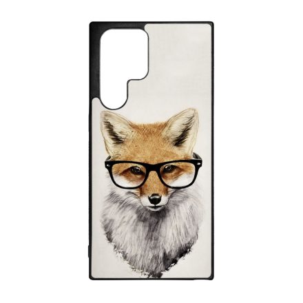 róka rókás őszi fehér Samsung Galaxy S22 Ultra tok