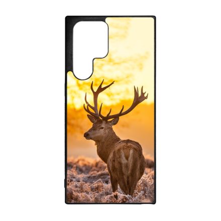 szarvas szarvasos agancs őszi Samsung Galaxy S22 Ultra tok