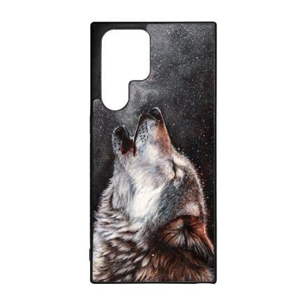 téli farkas wolf art Samsung Galaxy S22 Ultra tok