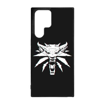 the Witcher GLITCH WOLF Vaják Netflix Samsung Galaxy S22 Ultra tok