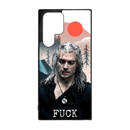 the Witcher FCK Vaják Henry Cavill Netflix Samsung Galaxy S22 Ultra tok