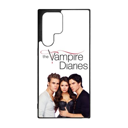 Stefan & Elena & Damon Vampire diaries Vámpírnaplók Samsung Galaxy S22 Ultra tok