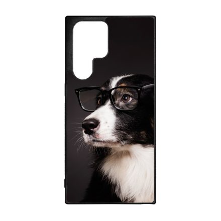 Csak okosan kutya mintás Samsung Galaxy S22 Ultra tok
