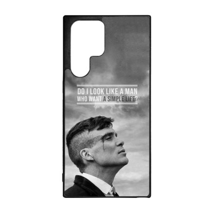 Tommy Shelby simple life idezet peaky blinders Samsung Galaxy S22 Ultra tok