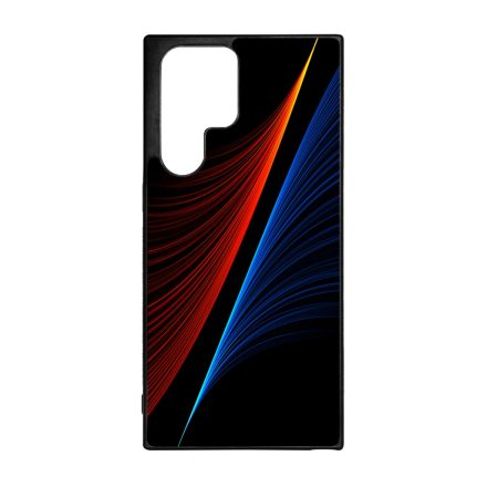 Kék-piros Samsung Galaxy S22 Ultra tok