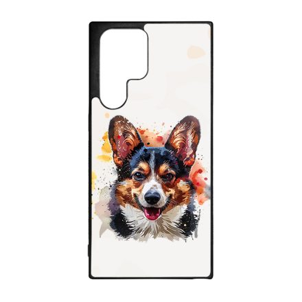 Színes Corgi Samsung Galaxy S22 Ultra tok