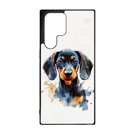 Fekete baba tacsi Samsung Galaxy S22 Ultra tok