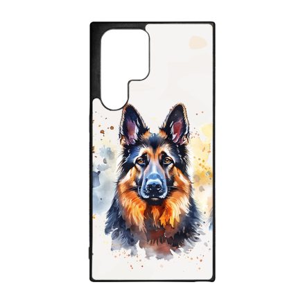 Barna-Fekete Belga juhászkutya Samsung Galaxy S22 Ultra tok