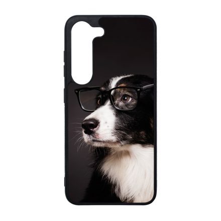 Csak okosan kutya mintás Samsung Galaxy S23 tok