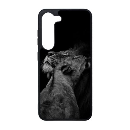 Lion Love Wild Beauty Csajos Allat mintas Samsung Galaxy S23 tok