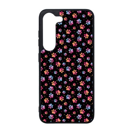 Szépséges kutyamancs mintás Samsung Galaxy S23 tok