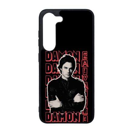 Damon Salvatore Art Vampire diaries Vámpírnaplók Samsung Galaxy S23 Plus tok