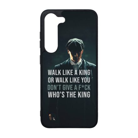 Tommy Shelby King idezet peaky blinders Samsung Galaxy S23 Plus tok