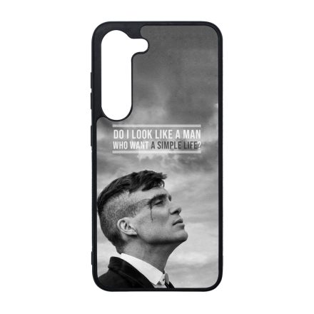 Tommy Shelby simple life idezet peaky blinders Samsung Galaxy S23 Plus tok