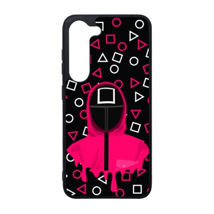 Squid Game a jatek szimbolumai es a katona Samsung Galaxy S23 Plus tok