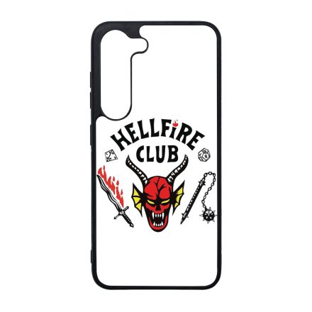 Hellfire Club - White - Stranger Things Samsung Galaxy S23 Plus tok