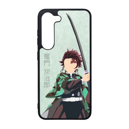 Tanjiro Minimal Art - Demon Slayer Samsung Galaxy S23 Plus tok
