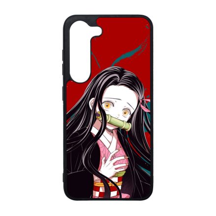 Nezuko RED Art - Demon Slayer Samsung Galaxy S23 Plus tok