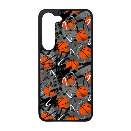 Grunge Basketball Kosarlabda mintas Samsung Galaxy S23 Plus tok