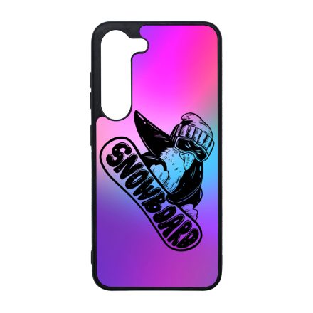 Snowboard Pingvin Samsung Galaxy S23 Plus tok