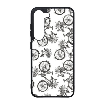 Gyonyorű viragos kerekpar Samsung Galaxy S23 Plus tok