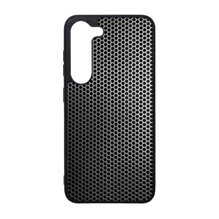 Speaker Ezüst metál mintás Samsung Galaxy S23 Plus tok