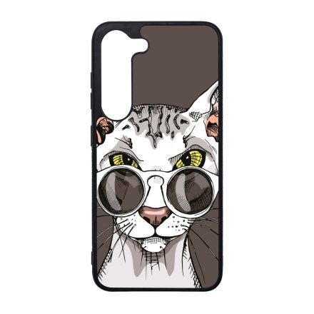 Hipster Szfinx cicus Samsung Galaxy S23 Plus tok