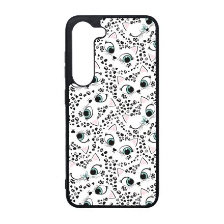 Szépséges cica szemek Samsung Galaxy S23 Plus tok