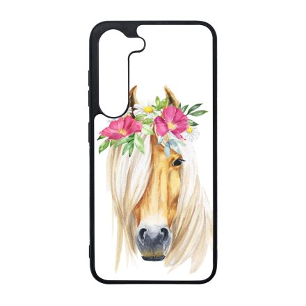 Csodaszép rajzolt lovas Samsung Galaxy S23 Plus tok