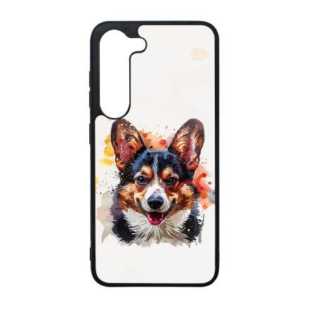 Színes Corgi Samsung Galaxy S23 Plus tok