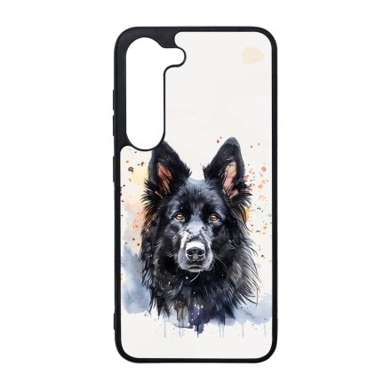 Fekete Belga juhászkutya Samsung Galaxy S23 Plus tok