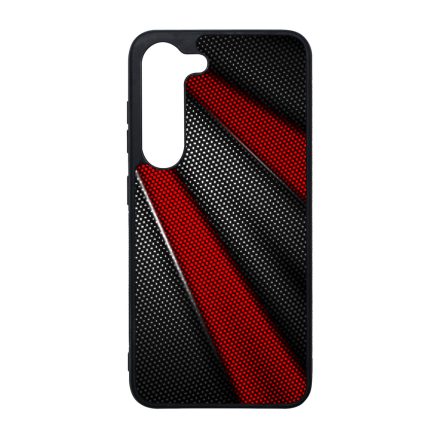 Carbon piros sávokkal Samsung Galaxy S23 Plus tok
