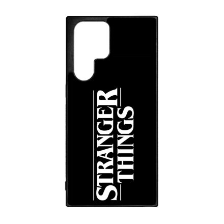 Stranger Things - Black Samsung Galaxy S23 Ultra tok