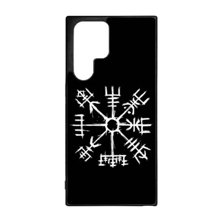 Black Vegvisir - Vikings Samsung Galaxy S23 Ultra tok